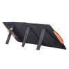 VEVOR Portable Monocrystalline Solar Panel, Monocrystallin120W Foldable e ETFE Solar Charger, 23% Efficiency Solar Panel with Type C, DC 18V