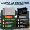 VEVOR Deep Cycle Battery, 12V 100 AH, AGM Marine Rechargeable Battery, High Self-Discharge Rate 800A Current