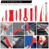 24 stainless steel long distance car emergency key hook red warped roadside emergency kit Car trim removal kit