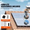VEVOR 6 inch x 100ft Solar Panel Bird Guard, Critter Guard Roll Kit with 60pcs Stainless Steel Fasteners